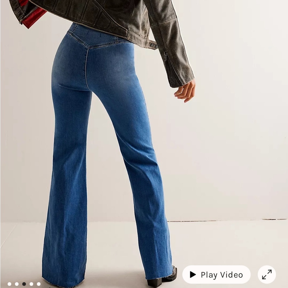 EUC Free People Flared Pants​ - Picture 5 of 13